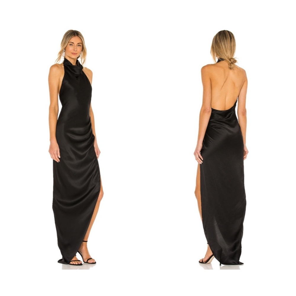 Amanda Uprichard X REVOLVE Samba Gown in Black